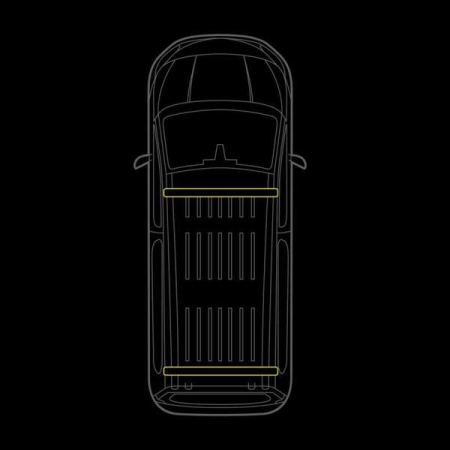 Strands Cruise Light C-Rack, til VW Transporter T7 i gruppen Bilstereo / Hvad passer i min bil / Volkswagen / Transporter / Transporter T7 2022- hos BRL (872RRS4874200)