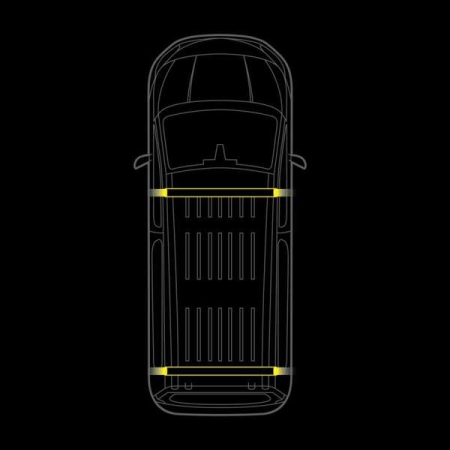 Strands Cruise Light C-Rack, til VW Transporter T7 i gruppen Bilstereo / Hvad passer i min bil / Volkswagen / Transporter / Transporter T7 2022- hos BRL (872RRS4874240)