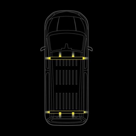 Strands Cruise Light C-Rack, til VW Transporter T7 i gruppen Bilstereo / Hvad passer i min bil / Volkswagen / Transporter / Transporter T7 2022- hos BRL (872RRS4874244)