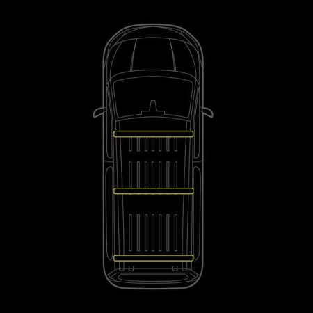 Strands Cruise Light C-Rack, til VW Transporter T7 i gruppen Bilstereo / Hvad passer i min bil / Volkswagen / Transporter / Transporter T7 2022- hos BRL (872RRS4874300)