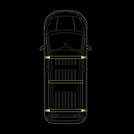 Strands Cruise Light C-Rack, Volkswagen Transporter T7 i gruppen Nyheder hos BRL (872RRS4874340)