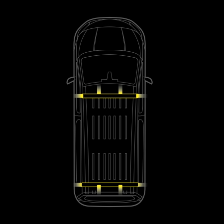 Strands Cruise Light C-Rack, VW Caddy Cargo 2021- i gruppen Bilstereo / Hvad passer i min bil / Volkswagen / Caddy / Caddy Mk5 2022-2023 / Øvrigt Caddy Mk5 2022-2023 hos BRL (872RRS4877244)