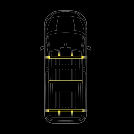 Strands Cruise Light C-Rack, VW Caddy Cargo 2021- i gruppen Bilstereo / Hvad passer i min bil / Volkswagen / Caddy / Caddy Mk5 2022-2023 / Øvrigt Caddy Mk5 2022-2023 hos BRL (872RRS4877344)