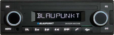 Blaupunkt Skagen 400 DAB, retro bilstereo med Bluetooth och DAB+ i gruppen Bilstereo / Autoradio / 1DIN hos BRL Electronics (872SKAGEN400DAB)