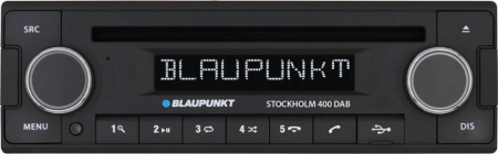 Blaupunkt Stockholm 400, retro bilstereo med Bluetooth och DAB+ i gruppen Bilstereo / Autoradio / 1DIN hos BRL Electronics (872STHLM400DAB)