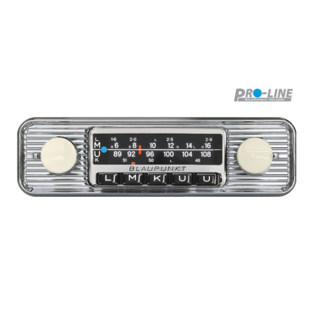 Blaupunkt Frankfurt Stereo Classic, moderne 70’er-retro stereo i gruppen Bilstereo / Autoradio / 1DIN hos BRL (873FRANKFURTSTEREOCLASS)