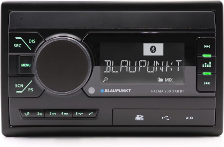 Blaupunkt Palma 200 DAB BT, 2-DIN med Bluetooth i gruppen Bilstereo / Autoradio / 2DIN hos BRL (873PALMA200DABBT)