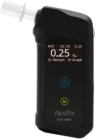 Alcotrx FCA 40BT, alkometer med Bluetooth i gruppen Bilstereo / Tilbehør / Alkometer hos BRL (874FCA40BT)