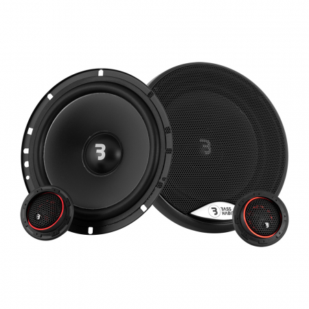 Bass Habit P165C 6.5 tom kitsystem i gruppen Bilstereo / Bilhøjttalere / Komponentsæt hos BRL Electronics (890P165C)