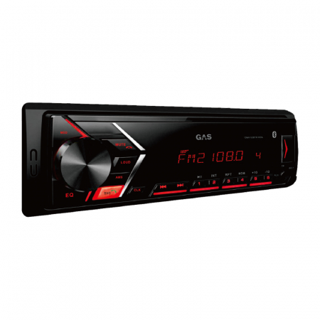 GAS GMA152BTR bilstereo med Bluetooth, FM-radio og 2 par lavniveau i gruppen Bilstereo / Autoradio / 1DIN hos BRL Electronics (900GMA152BTR)