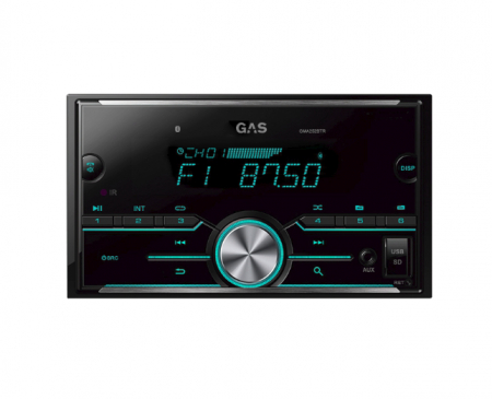 GAS GMA252BTR bilstereo med Bluetooth og 2 par lavniveau i gruppen Bilstereo / Autoradio / 2DIN hos BRL Electronics (900GMA252BTR)