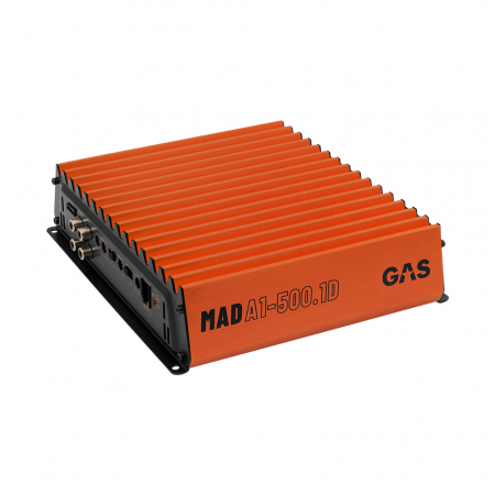 GAS MAD A1-500.1D, monoblock i gruppen Bilstereo / Forstærker / 1-kanals hos BRL Electronics (900MADA15001D)