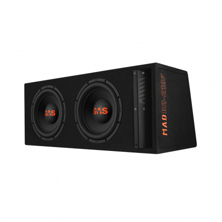 GAS MAD B2-210V, 2x10 tommer baskasse i gruppen Bilstereo / Bas / Passiv subwoofer hos BRL (900MADB2210V)