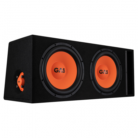 GAS MAD B2-212, 2x12 tum baslåda i gruppen Bilstereo / Bas / Passiv subwoofer hos BRL Electronics (900MADB2212)