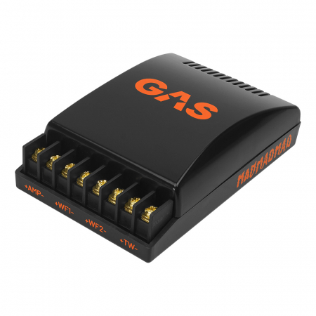 GAS MAD PXO1-24, 2-vejs delingsfilter, 4 Ohm i gruppen Bilstereo / Tilbehør / Delefiltre hos BRL Electronics (900MADPXO124)