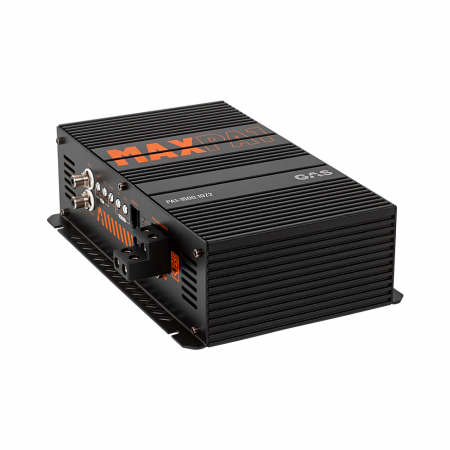 GAS MAX PA1-1500.1DZ2, kompakt fullregistersteg i gruppen Bilstereo / Forstærker / 1-kanals hos BRL Electronics (900MAXPA115001DZ2)