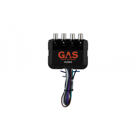 GAS HLCS24 Høj/Lavniveau-omformer med remote i gruppen Bilstereo / Tilbehør / Hi-/Low-konvertere hos BRL (910HLCS24)