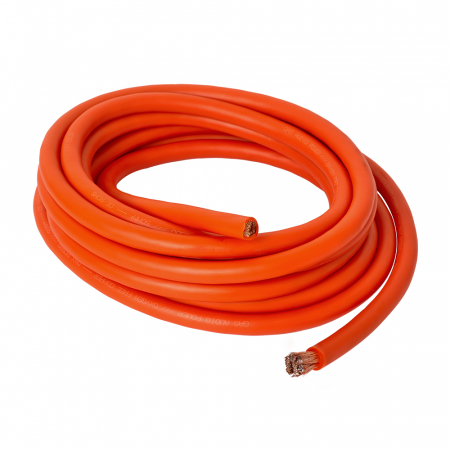 GAS MAX orange 50mm² OFC-strømkabel, 6 meter i gruppen Bilstereo / Kabler / Strømkabler hos BRL (910MAXPC50O6M)