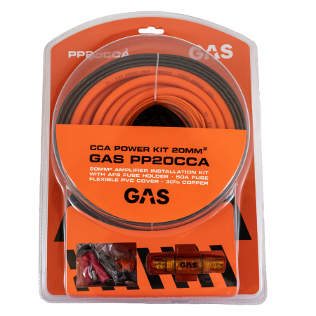 GAS PP20CCA, 20mm² 30/70 CCA-kabelkit i gruppen Bilstereo / Kabler / Kabelsæt hos BRL Electronics (910PP20CCA)