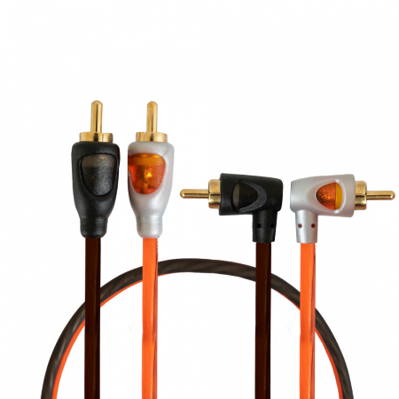 GAS RC05T RCA-kabel, 0.5 meter i gruppen Bilstereo / Kabler / Signalkabler hos BRL Electronics (910RC05T)