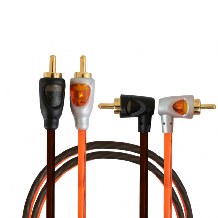 GAS RC1T RCA-kabel, 1 meter i gruppen Bilstereo / Kabler / Signalkabler hos BRL Electronics (910RC1T)