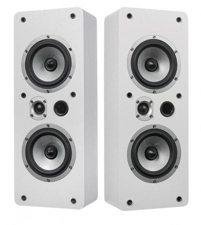 Dynavoice Magic LCR-5 EX v3 Vägghögtalare Vit ek, par i gruppen Hjemmestereo / Højttalere / Vægmonterede højttalere hos BRL (990LCR5EXWHO)