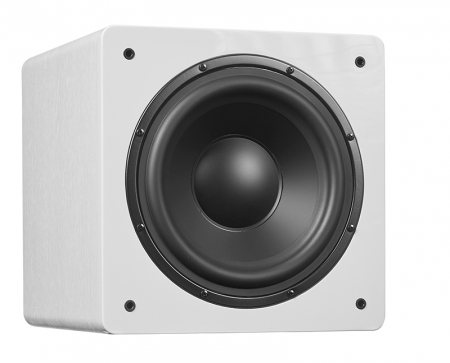 Dynavoice Challenger Sub 10 EX aktiv subwoofer, Vit i gruppen Hjemmestereo / Højttalere / Subwoofere hos BRL Electronics (990SUB10EXW)