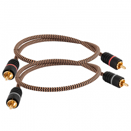 Proson Arctic RCA-kabel, 0.25 meter i gruppen Hjemmestereo / Kabler / Analoge kabler hos BRL Electronics (991ARRCA025)
