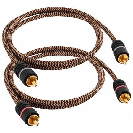 Proson Arctic RCA-kabel, 0.75 meter i gruppen Hjemmestereo / Kabler / Analoge kabler hos BRL Electronics (991ARRCA075)