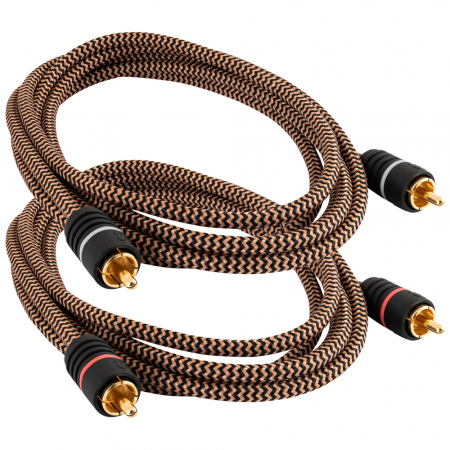 Proson Arctic RCA-kabel, 3 meter i gruppen Hjemmestereo / Kabler / Analoge kabler hos BRL Electronics (991ARRCA3)