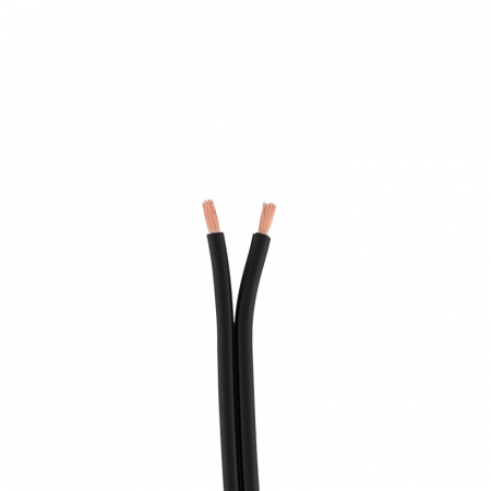 Proson Arctic 2x2.5 mm² sort højtalerkabel, løbende meter i gruppen Hjemmestereo / Kabler / Højttalerkabel hos BRL Electronics (991ARSC2X25B)