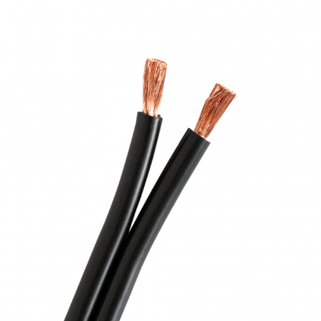 Proson Arctic 2x4.0 mm² sort højtalerkabel, løbende meter i gruppen Hjemmestereo / Kabler / Højttalerkabel hos BRL Electronics (991ARSC2X40B)