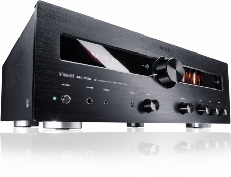 Magnat MA900 stereoförstärkare med Bluetooth, DAC & RIAA, svart i gruppen Hjemmestereo / Forstærker / Stereoforstærker hos BRL Electronics (995MA900)