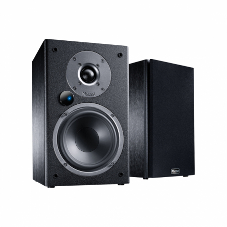 Magnat Monitor Reference 2A aktiv standerhøjttaler, sort par i gruppen Hjemmestereo / Højttalere / Aktive højttalere hos BRL Electronics (995MR2A)