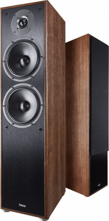 Magnat Monitor S80 ATM golvhögtalare med Dolby Atmos, valnöt par i gruppen Hjemmestereo / Højttalere / Gulvhøjttalere hos BRL (995S80ATMWA)