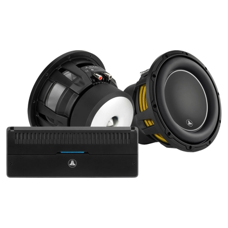 2-pak JL Audio 10W6v3-D4 med RD1500/1, 2x10 baspakke i gruppen Pakkeløsninger / Pakker til bilen / Baspakke hos BRL (SET10W6V3D4PKT1)