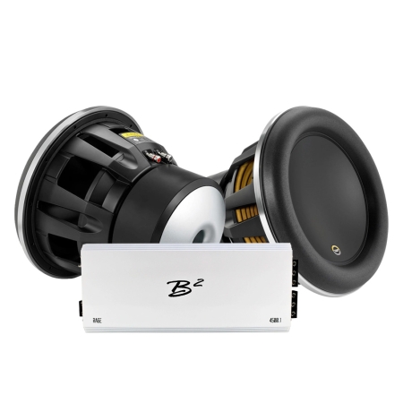 2-pak JL Audio 13W7AE-D1.5 med B2 RAGE 4500.1, baspakke i gruppen Pakkeløsninger / Pakker til bilen / Baspakke hos BRL (SET13W7AED15PKT1)