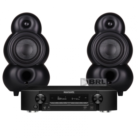 Stereopaket med Podspeakers MiniPod MK4 & MARANTZ PM6006 i gruppen Pakkeløsninger / Pakker til hjemmet / Stereopakker hos BRL (SET2PS16PM6006)