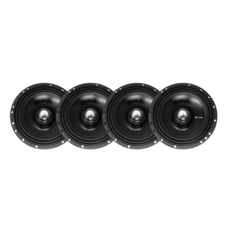 4-Pack B2 Audio RAGE6P Midbas 6.5tum  i gruppen Pakkeløsninger / Pakker til bilen / SPL Højttalerpakke hos BRL Electronics (SET4XRAGE6P)