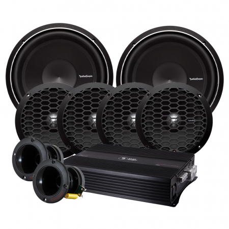 Rockford SPL helhetspakke med 12