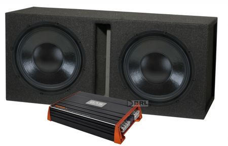 Dayton Audio DCS305-4 i GV-låda & GAS PRO 600.1 i gruppen Pakkeløsninger / Pakker til bilen / Baspakke hos BRL Electronics (SET860DCS3054PKT1)