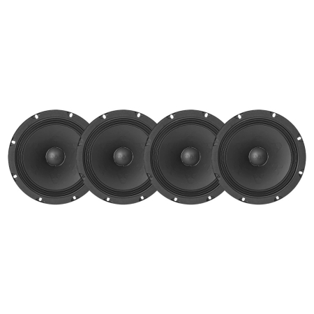 4-pack GAS MAX PMW1-84N, TILBUDSVARE i gruppen Bilstereo / Bilhøjttalere / Bas-/Mellemtoner hos BRL (SET908MAXPMW184NBX4)