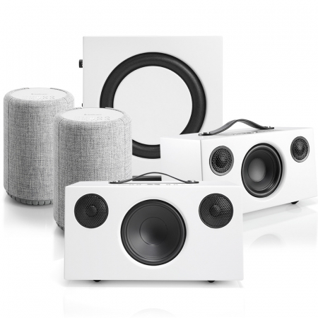 Audio Pro Multiroompaket XL, vitgrå i gruppen Pakkeløsninger / Pakker til hjemmet / Multiroompakker hos BRL (SETA10PKT6)