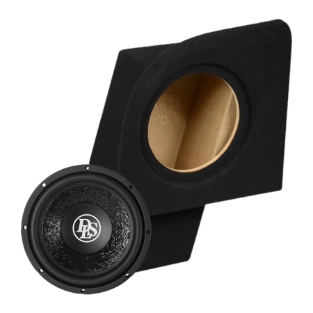 Baskasse med DLS PE10.D2 til Audi A4 Avant B6 00-06 i gruppen Bilstereo / Hvad passer i min bil / Audi / Audi A4 / Audi A4 2004-2008 / Udskift højttalere hos BRL (SETA4AVANTPKT3)