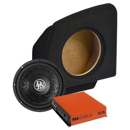 Baspakke med DLS PE10.D2 til Audi A6 Avant 2005-2011 i gruppen Bilstereo / Hvad passer i min bil / Audi / Audi A6 / Audi A6 2005-2011 / Audi A6 Skifte højttalere hos BRL (SETA6AVANTPKT2)