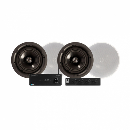 Tangent Ampster BT II med SC4B & 2 par DLS IC621 i gruppen Pakkeløsninger / Pakker til hjemmet / Multiroompakker hos BRL Electronics (SETAMPSTERIIPKT5)