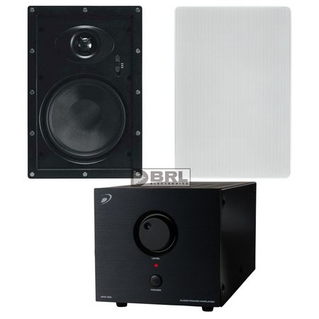 Dayton Audio APA150 + Dayton Audio ME625W i gruppen Pakkeløsninger / Pakker til hjemmet / Stereopakker hos BRL Electronics (SETAPA150PKT7)