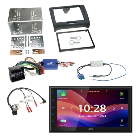 JVC KW-M695DBW bilstereopakke til Audi TT 2006-2014 i gruppen Bilstereo / Hvad passer i min bil / Audi / Audi TT / Audi TT 2006- hos BRL (SETAUDIPKT12)