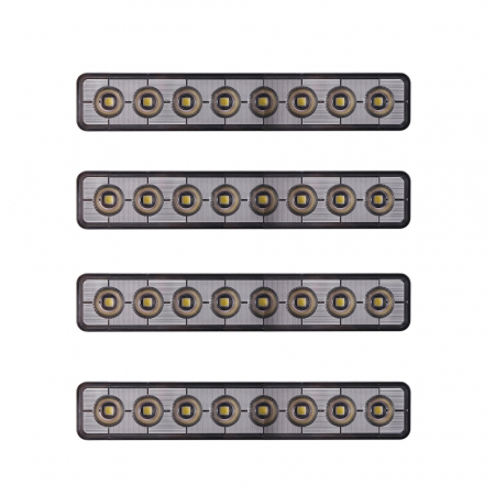 4-pak NIZLED B48RF, vinklet 24,2 cm bag-/arbejdslys, 48W, arbejdslyspakke i gruppen Arbejdsbelysning hos BRL Electronics (SETB48RFX4)