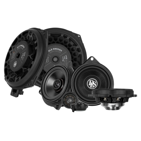 DLS Cruise højttalerpakke til BMW, frontsystem med center i gruppen Pakkeløsninger / Pakker til bilen / Højttalerpakke hos BRL (SETBMWPKT16)